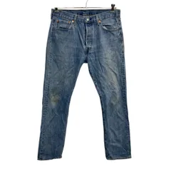 Levi's 501 デニムパンツ W34 ライトブルー リーバイス ボタンフライ アメカジ ジーンズ デニム コットン 2510-347