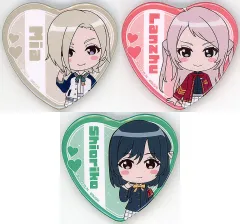 【中古】バッジ・ピンズ [単品] 集合 缶バッジ3種セット 「Switchソフト ラブライブ! 虹ヶ咲学園スクールアイドル同好会 トキメキの未来地図 メロンブックス限定版」 同梱特典
