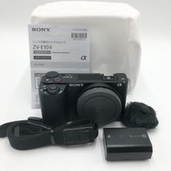 SONY(ソニー) Vlog用カメラ レンズ交換式VLOGCAM APS-C ミラーレス一眼カメラ ZV-E10M2 ボディ(レンズなし) ウィンドスクリーン付属 ブラック ZV-E10M2 BQ