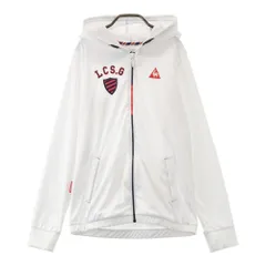 サイズ：L LE COQ GOLF ルコックゴルフ  フード付き ジップジャケット  ホワイト系 [240101378044] ゴルフウェア レディース ストスト