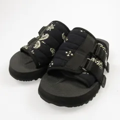 美中古　26cm MIYAGIHIDETAKA × SUICOKE サンダル MIYAGIHIDETAKA ミヤギヒデタカ SUICOKE ペイズリーサンダル