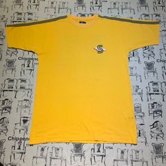 Old Stussy リンガーTシャツ マスタード Lサイズ - メルカリ