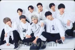 【中古】収納・携帯用アイテム Snow Man 会員証ケース ファンクラブ入会特典