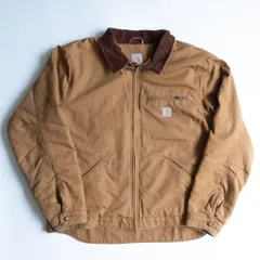 2025年最新】CarHartt デトロイトジャケット ブラウンの人気