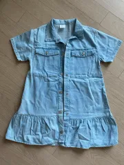 ZARA デニム ワンピース ( 11 ー 12 三)