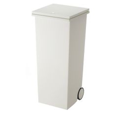 ゴミ箱 ふた付き Kcud クード スクエア アイムディー プッシュタイプ 24L Wホワイト I'mD スリム プッシュ式 おしゃれ