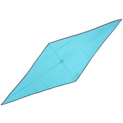 エルメス　HERMES　カシミヤ/シルク　ひし形　スカーフ　ロザンジュ/ロサンジュ　ブルー系　未使用品