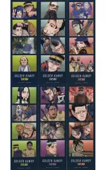 【中古】シール・ステッカー 集合 4シーンステッカーセット(全6種入り) 「ゴールデンカムイ」