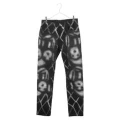 GIVENCHY (ジバンシィ) x Chito TAG EFFECT DOG PRINT SLIM FIT グラフィックプリントスリムフィットロングデニムパンツ ブラック BM50ST5Y1Xのサムネイル
