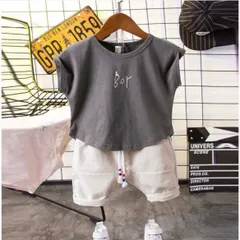 男の子半袖Tシャツセットアップ 90サイズのサムネイル