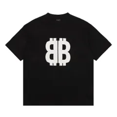 Authentic Balenciaga T-Shirt BB Mode Logo Black size M | eBay
