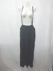 ◇ Θ Sonny Label サニーレーベル URBAN RESEARCH アーバンリサーチ ワイド サロペット サイズF ブラック系 レディース E  【1507160016845】