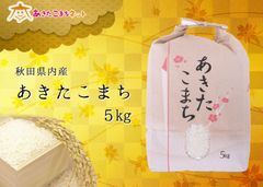 秋田県産あきたこまち15キロ（5キロ×3袋）【令和５年産】