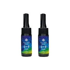 パジコ UV-LEDレジン 星の雫 ハード 30g 403236 透明 2個セット 1
