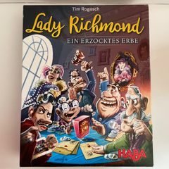 【中古品】HABA リッチモンド貴婦人 Lady Richmond： Ein erzocktes Erbe(日本語ルール付き)ボードゲーム