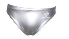 SWIMHXBY 競泳水着 メンズ シルバー エナメル調 PU 180 ベーシック S-5XL 競泳パンツ