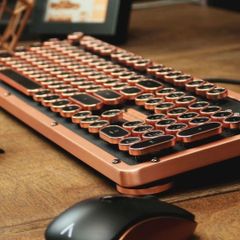 アンティーク風キーボード(テンキー付き) アンティーク風キーボード(テンキー付き)