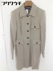◇ ROPE' ロペ 長袖 ロングジャケット コート サイズ9AT ベージュ系 レディース  【中古】 【1110190010754】のサムネイル