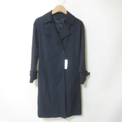 D438　タグ付き新品　QUEENS CORT　クイーンズコート　ネイビー　トレンチコート　ジャケット　1