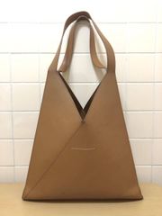 定価10万程 MM6 エムエムシックス トートバッグ レザー 無地 SB5WC0007 ブラウン　FK