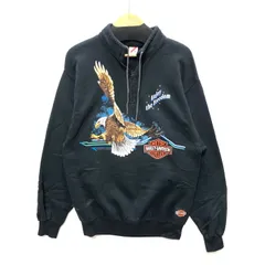 希少サイズ☆ハーレーダビッドソン 両面ロゴ ハーフジップ スウェット 3L 楽天市場】HARLEY DAVIDSON ハーレーダビッドソン ハーフジップ