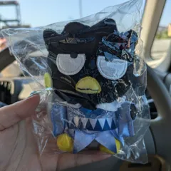 サンリオ ハッピーくじ HANABI バッドばつ丸 ぬいぐるみ チャーム