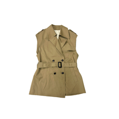 IIROT（イロット）TRENCH VEST（トレンチ　ベスト）　ジレ　ノースリーブ　トレンチコート　ベージュ