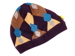 ニット帽 D&G JUNIOR Jr 帽子 LJ2071 アーガイル柄