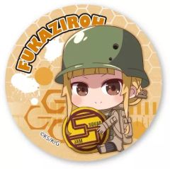 [중고] 배지 핀즈 (캐릭터) 후카 지로 깡깡과 캔 배치 [소드 아트 온라인 얼터너티브 건 게일 온라인]