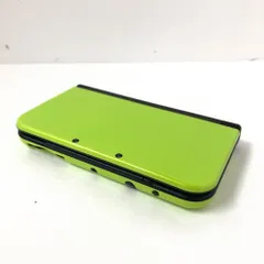 08w11425 任天堂 Nintendo New3DSLL ライム×ブラック 本体のみ Newニンテンドー3DSLL 動作確認済み 完動品【中古品】