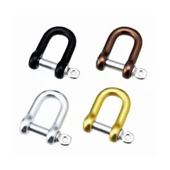 シャックル H-22 16個セット+ステンレス リングキャッチ a0249 シャックル H-22 16個セット+ステンレス リングキャッチ a0249
