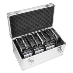 [Clearance Sale] B86 GLOTRENDS 14-Slot Storage Box for 2.5/3.5-inch Internal HDD/SSD, Portable Design, IP65 Waterproof, HDD Organizer, Protective Box