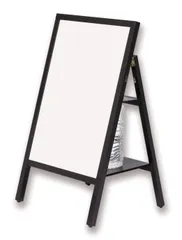 【新着商品】アスカ 転倒防止ポスタースタンド A2 ペットボトル3本 低反射パネル WPS-A2