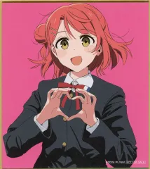 映画 ラブライブ 虹ヶ咲学園 入場特典 色紙 上原歩夢(箔入り) 映画 ラブライブ 虹ヶ咲学園 入場特典 色紙 上原歩夢(箔入り