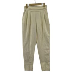 美品  TWNROOM ツインルーム タグ付き タックパンツ size2/アイボリー