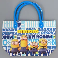 【中古】バッグ ブルー デラックスBIGトートバッグ 「ミニオンズ」