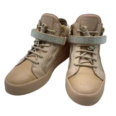 GIUSEPPE ZANOTTI ジュゼッペザノッティ ラインストーンデザインスニーカー  ベージュ 38のサムネイル