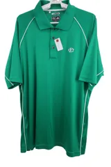 【美品】adidas(アディダス) ポロシャツ 緑 メンズ L ゴルフ用品 2504-0023 中古