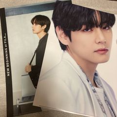 ディスパッチ BTS テヒョン V ポストカード クリアファイルset Dispatch ディスパッチ BTS テテ V クリアファイル ポストカード