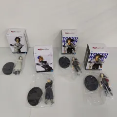 【TAKA42-55】◇ 内袋未開封 BANDAI SPIRITS バンダイ スピリッツ ｢TOKYO REVENGERS 東京 リベンジャーズ:九井 一(ココノイハジメ)&柴 八戒(シバハッカイ)&場地 圭介(バジケイスケ)｣ フィギュア 4体まとめてセット