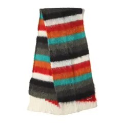 極美品 MONCLER モヘヤニット フラグメント コラボ マルチカラー　L 極美品 MONCLER モヘヤニット フラグメント コラボ マルチカラー