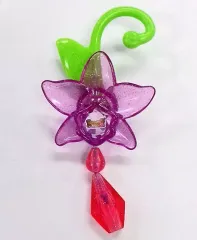 【中古】ハッピーセット ロマンスキス オーキッドイヤーチャーム 「アイカツスターズ!」 ハッピーセット