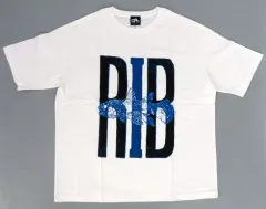 【中古】衣類 りぶ オフィシャルビッグシルエットTシャツ(TypeA) ホワイト Mサイズ 「Rib-on“e”～『Ribing fossil』Release Party～」
