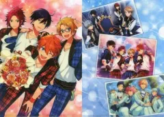 【中古】クリアファイル [単品] Trick star＆集合(写真風) A4クリアファイル2種セット 「あんさんぶるスターズ!」 アニメディア 2015年11月号 アニメイト限定セット同梱特典