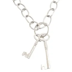 RAF SIMONS (ラフシモンズ) Keys チェーン ネックレス ビッグキー 鍵 シルバーのサムネイル