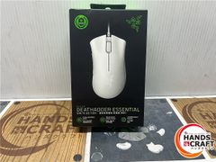 ◆【未使用品】Razer DeathAdder Essential ゲーミングマウス ホワイト 有線【中古】