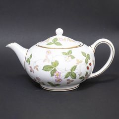 ウェッジウッド ワイルドストロベリー ティーポット（Sサイズ）