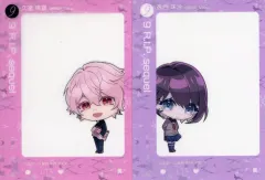 【中古】キャラカード 久遠桃嘉&逸色珠沙 描きおろしちびキャラクリアカード2枚セット 「Switchソフト 9 R.I.P. sequel」 アリスNET早期予約特典