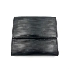 ルイヴィトン エピ ポルトモネ ビエ  カルトクレディ Wホック 三つ折財布 ミニ財布 M63482 LOUISVUITTON