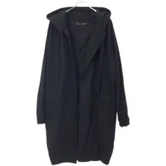 【PHOEBE ENGLISH】背面プリーツ Hooded Coat black PHOEBE ENGLISH】背面プリーツ Hooded Coat black